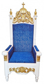 №5031 Крісло-трон для священника архієрейське різьблене