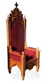 №5620 Крісло-трон для священника архієрейське