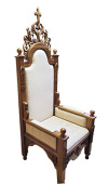 №1323 Кресло-трон для священника архиерейский