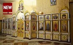Встановлено новий іконостас. Полтавська область.
