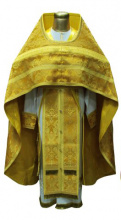 №7157 Облачення руське шовк (парча), риза на священника, фелон