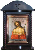 №14964 Киот резной деревянный рама-косынка