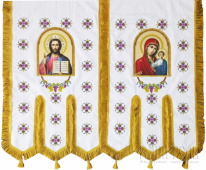 №14261 Хоругви тканевые вышитые (хоругвь)