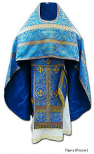 №7155 Облачення руське шовк (парча), риза на священника, фелон