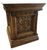 №15368 Престол дуб (риза на престол) 100х100 см №15368 Престол дуб (риза на престол) 100х100 см