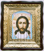 №16718 Спас Нерукотворный икона малая 45х38 см