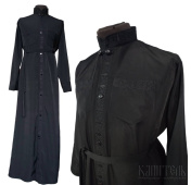 №3621 Підрясник вишитий чорний