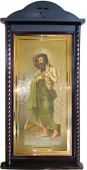 №14966 Киот резной деревянный рама-косынка