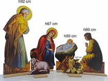 №5967 Набор фигур на Вертеп средний в храм
