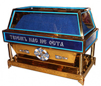 №7259 Гробница металлическая булатная 130х70 см