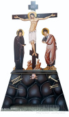 №5445 Голгофа в церкву (розп'яття) сюжетна 2,1 м