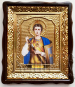 №16713 Димитрій Солунський ікона мала 45х38 см