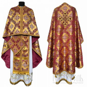 №3835 Облачення з парчі бордо