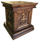 №15367 Престол дуб (риза на престол)