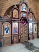 №3484 Иконостас резной дерево
