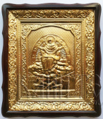 №16708 Спорительница хлебов БМ икона малая в ризе 45х38 см