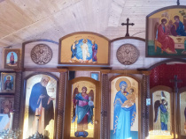 №3541 Приклад ікон писаних на іконостас з золоченням