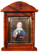 №14968 Кіот різьблений дерев'яний рама-косинка