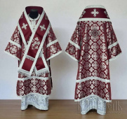 №3612 Облачення архієрейське вишите, фелон з парчі