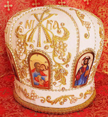 №2264 Митра белая tr