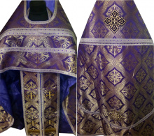 №11084 Облачення руське шовк (парча), риза на священника, фелон