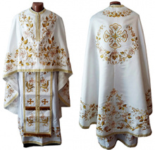 №5076 Облачення грецьке вишите, риза на священника, фелон