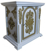 №14955 Жертовник дерев'яний різьблений