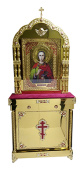 №15330 Киот булатный металлический