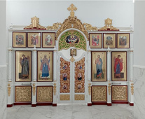 №2570 Иконостас белый