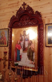 №4249 Киот деревянный настенный