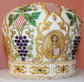 №7086 Митра белая tr