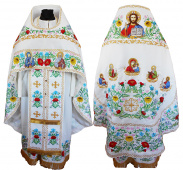 №14245 Облачение русское вышитое, риза на священника, фелонь