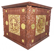 №1541 Облачення на престол (риза) дерев'яне різблене №1541 Облачення на престол (риза) дерев'яне різблене