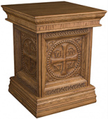 №7018 Престол дуб (риза на престол) 90х90 см №7018 Престол дуб (риза на престол) 90х90 см