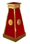 №5375 Подставка для хоругвей чеканка, бархат 45x48x85 см