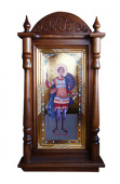 №1368 Киот резной деревянный настенный