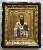 №14475 Василий Великий икона малая 45х38 см