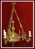 №1907 Паникадило 1 ярус 3 свечи