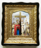 №14438 Воздвиження Чесного Хреста Господнього ікона мала 45х38 см