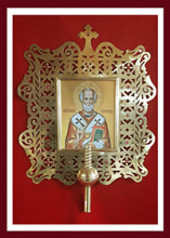 №15677 Икона запрестольная 58х78 см