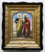 №14437 Петро і Павло Апостоли ікона мала 45х38 см