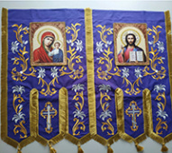 №1681 Хоругви вышитые