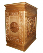 №14822 Жертвенник деревянный резной 60х100х90 см