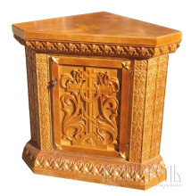 №5280 Жертвенник угловой резной