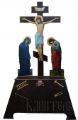 №15618 Голгофа в церковь (распятие) деревянная 2,2 м