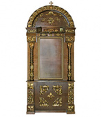 №14849 Киот резной деревянный напольный